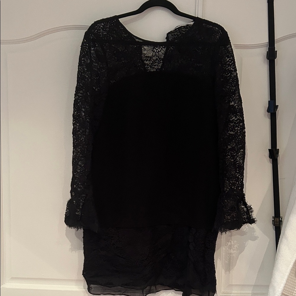 Elegant Black Lace Dress